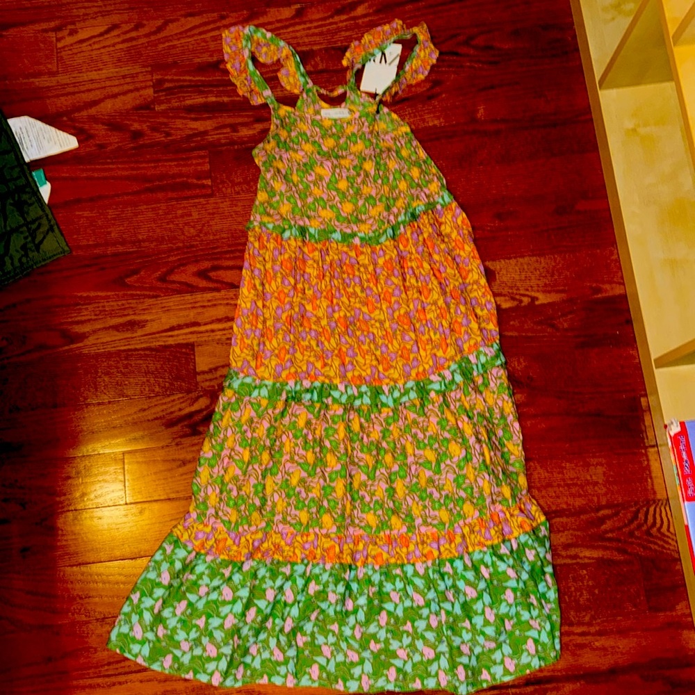 NWT Zara girls maxi dress